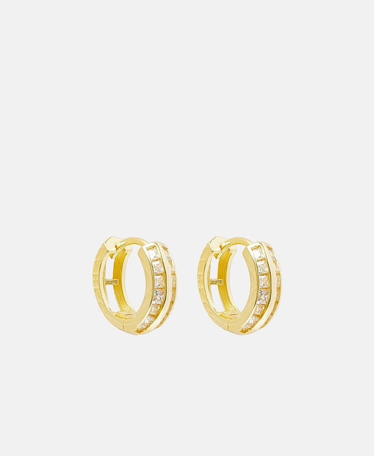 Lawrence Grey Jewelry Obručové náušnice Zlatá 1