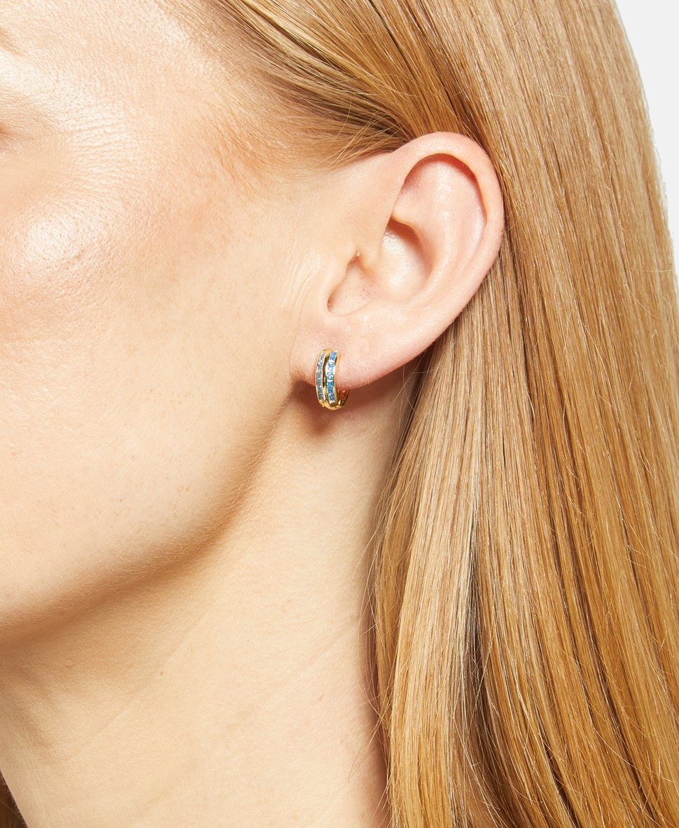 Lawrence Grey Jewelry Obručové náušnice Zlatá 3