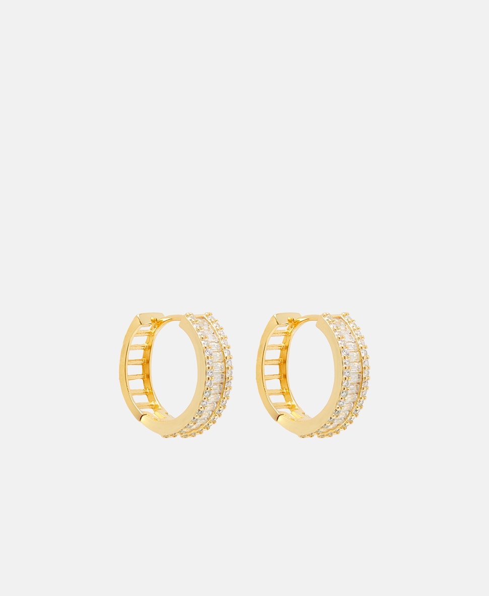 Lawrence Grey Jewelry Obručové náušnice Zlatá 1