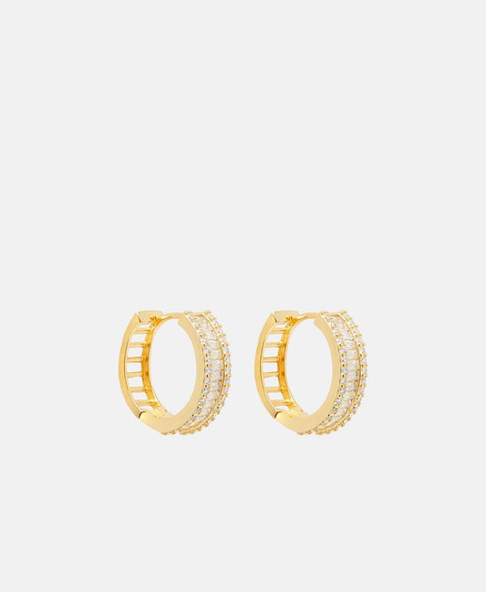 Lawrence Grey Jewelry Obručové náušnice Zlatá 1
