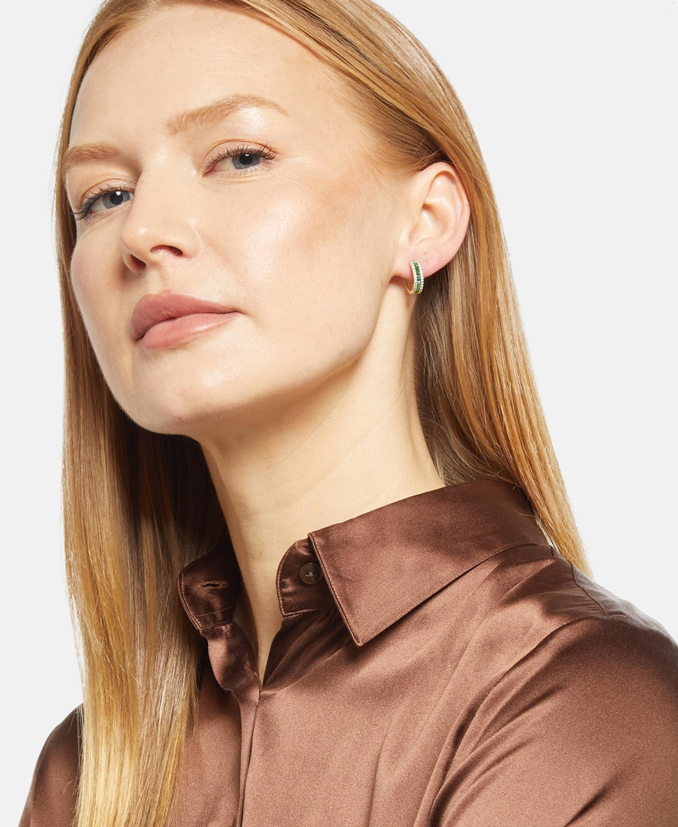 Lawrence Grey Jewelry Obručové náušnice Zlatá 3