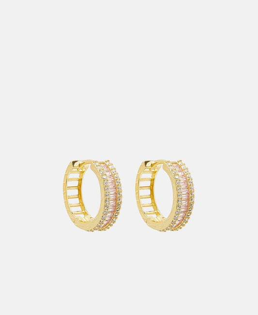 Lawrence Grey Jewelry Obručové náušnice Zlatá 1