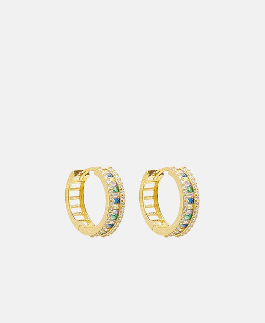 Lawrence Grey Jewelry Obručové náušnice Zlatá 1
