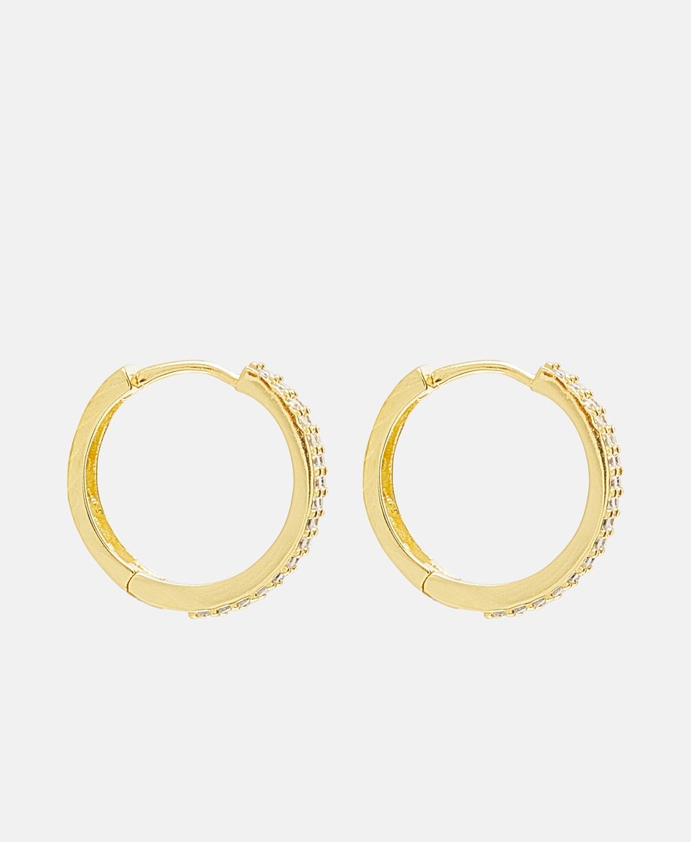 Lawrence Grey Jewelry Obručové náušnice Zlatá 2