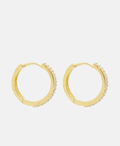 Lawrence Grey Jewelry Obručové náušnice Zlatá 2