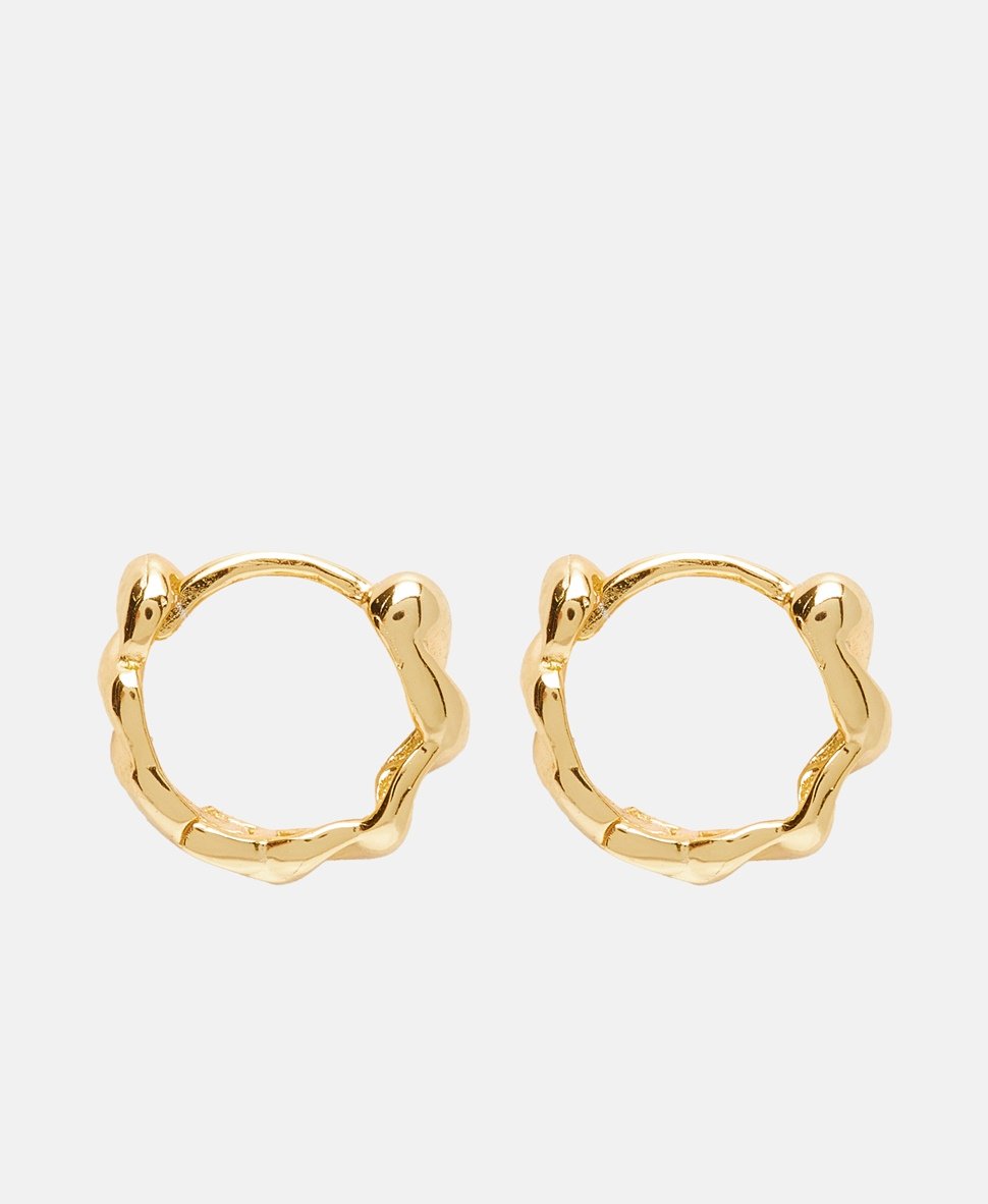 Lawrence Grey Jewelry Obručové náušnice Zlatá 2