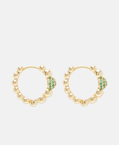 Lawrence Grey Jewelry Obručové náušnice Zlatá 2