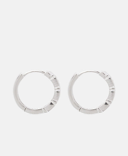 Lawrence Grey Jewelry Obručové náušnice Stříbrná 2