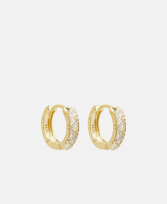 Lawrence Grey Jewelry Obručové náušnice Zlatá 1