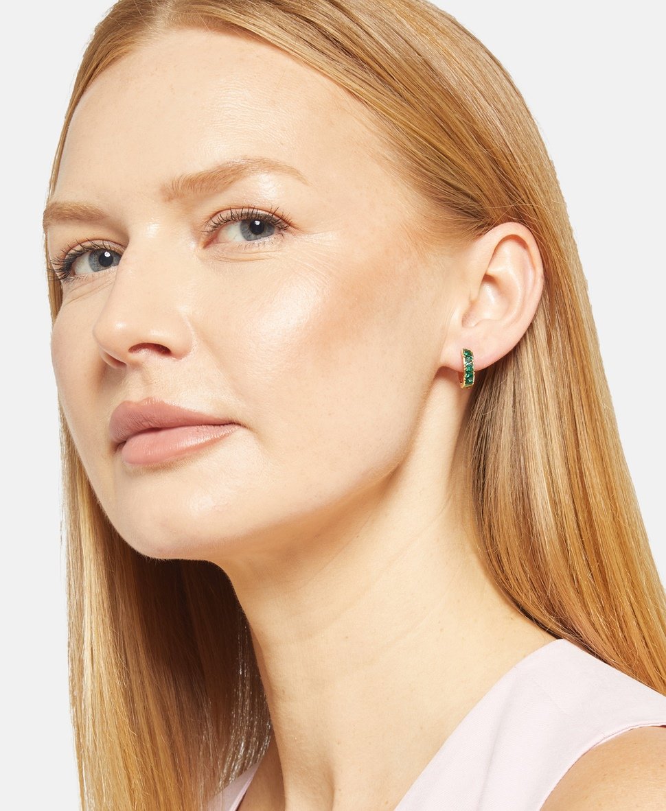 Lawrence Grey Jewelry Obručové náušnice Zlatá 3