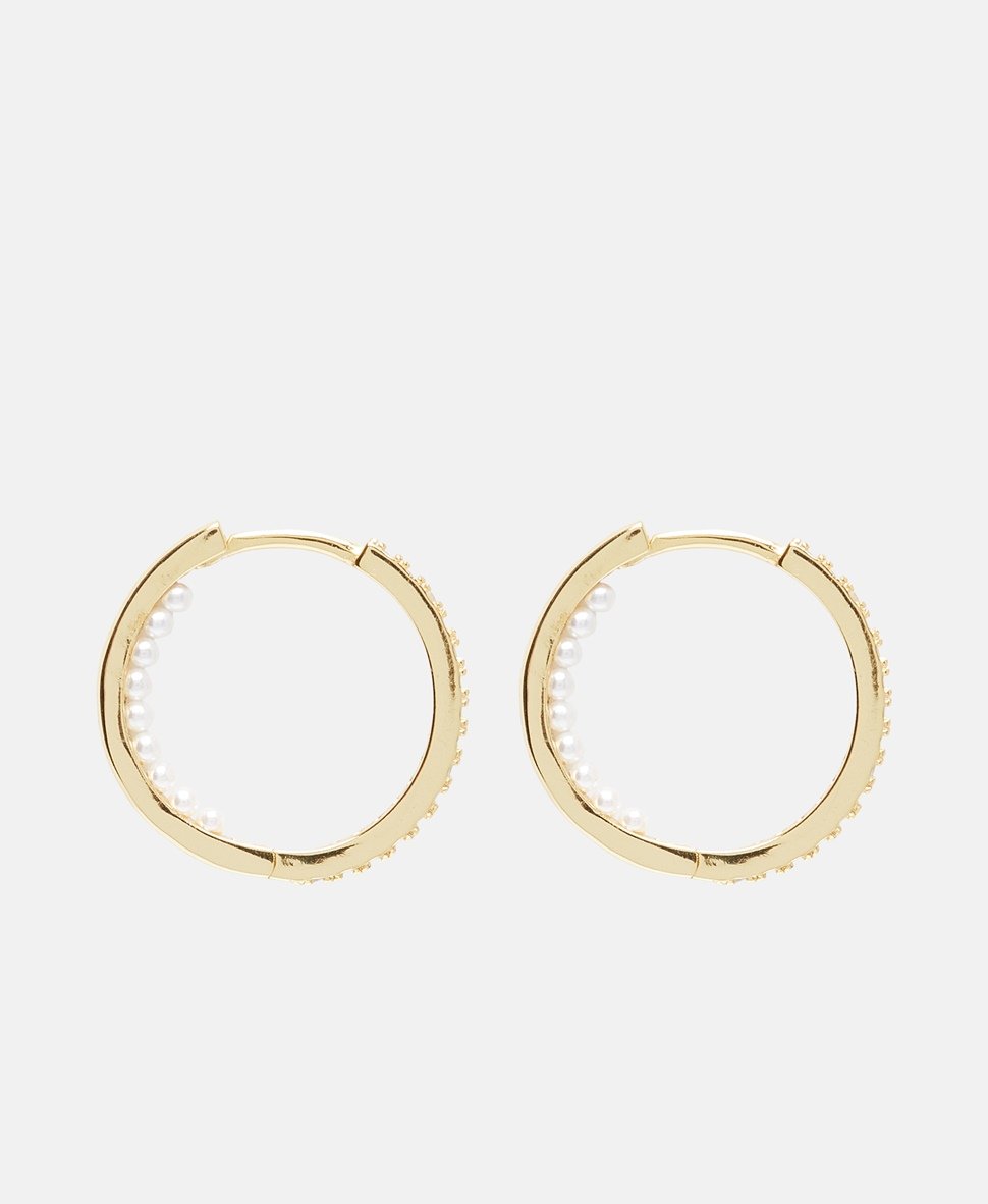 Lawrence Grey Jewelry Obručové náušnice Zlatá 2