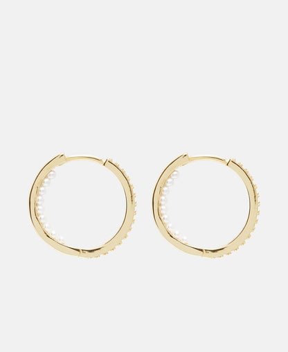 Lawrence Grey Jewelry Obručové náušnice Zlatá 2