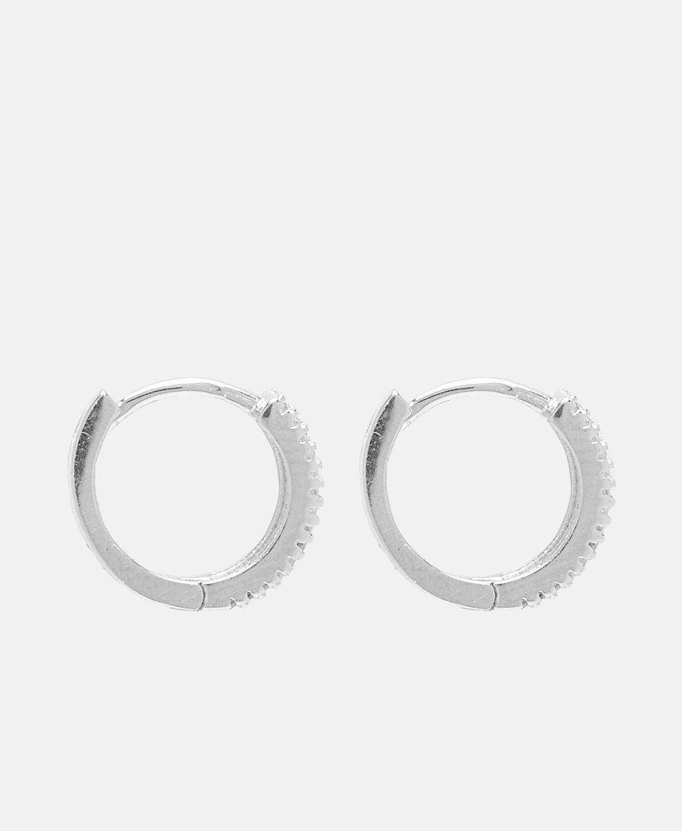 Lawrence Grey Jewelry Obručové náušnice Stříbrná 2