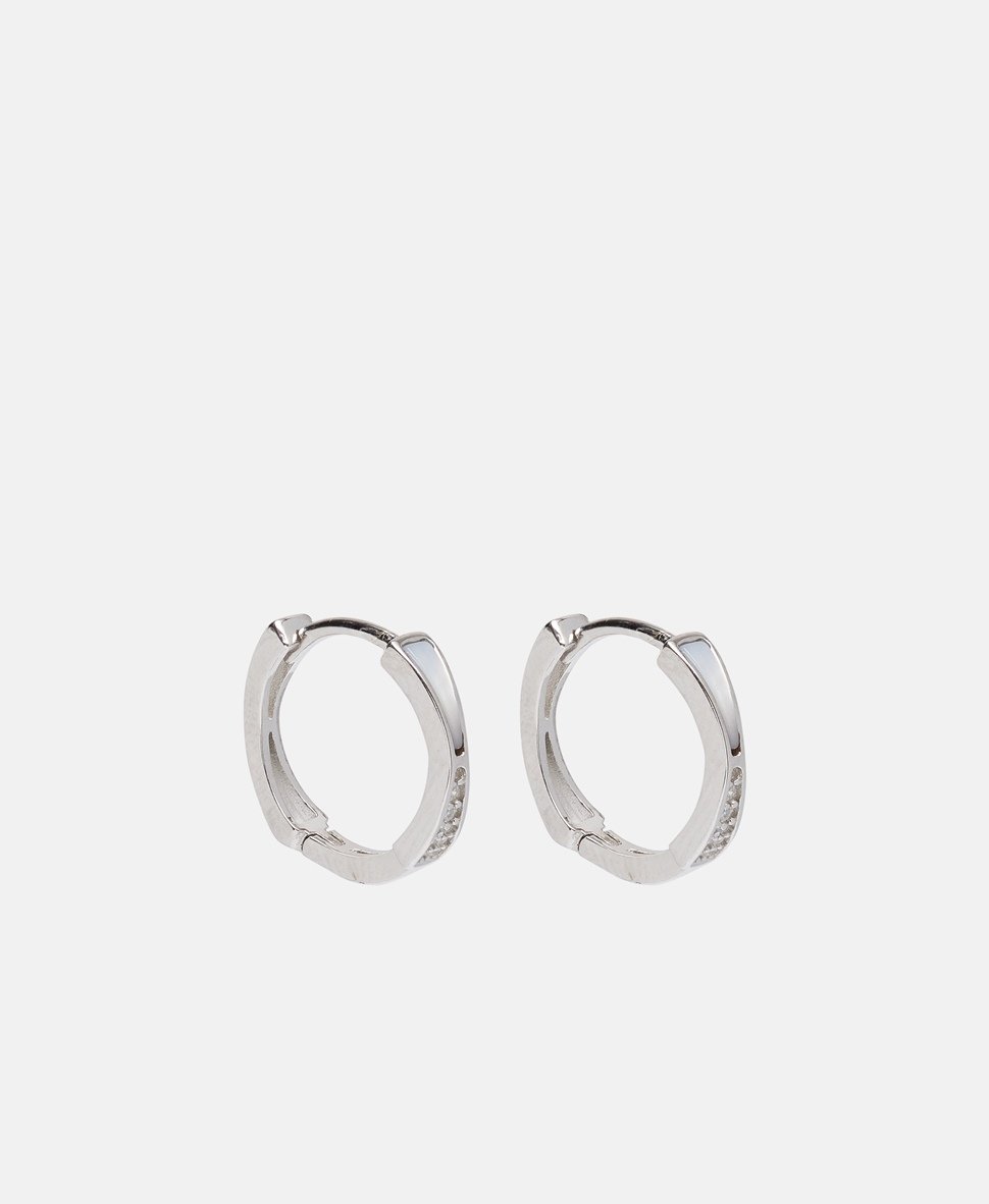 Lawrence Grey Jewelry Obručové náušnice Stříbrná 1