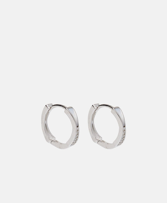 Lawrence Grey Jewelry Obručové náušnice Stříbrná 1