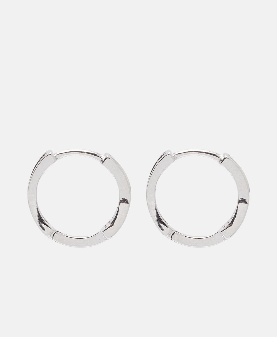 Lawrence Grey Jewelry Obručové náušnice Stříbrná 2