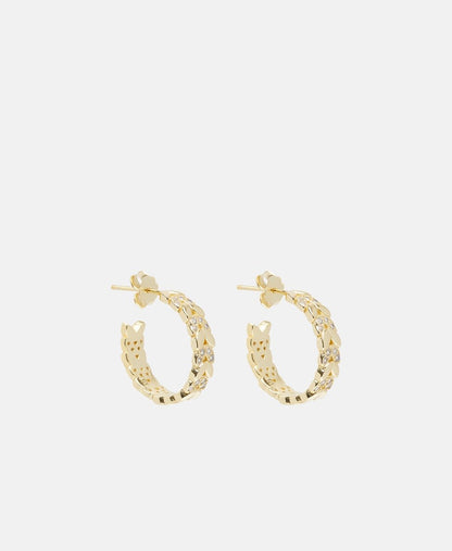 Lawrence Grey Jewelry Obručové náušnice Zlatá 1