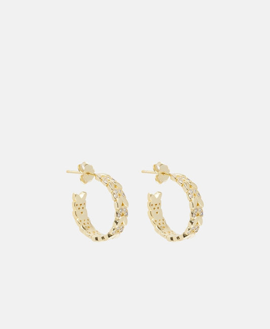 Lawrence Grey Jewelry Obručové náušnice Zlatá 1