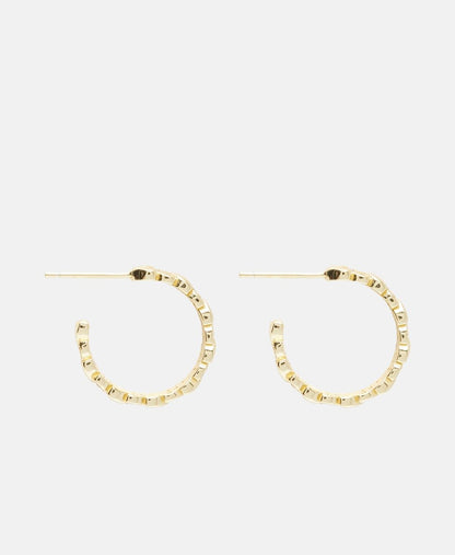 Lawrence Grey Jewelry Obručové náušnice Zlatá 2