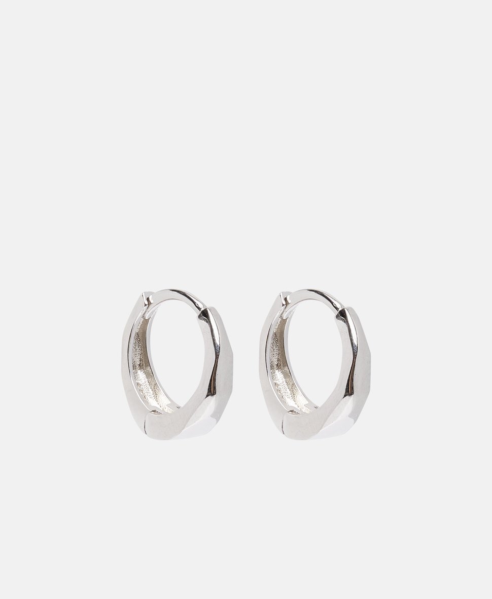 Lawrence Grey Jewelry Obručové náušnice Stříbrná 1