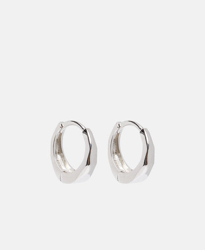 Lawrence Grey Jewelry Obručové náušnice Stříbrná 1