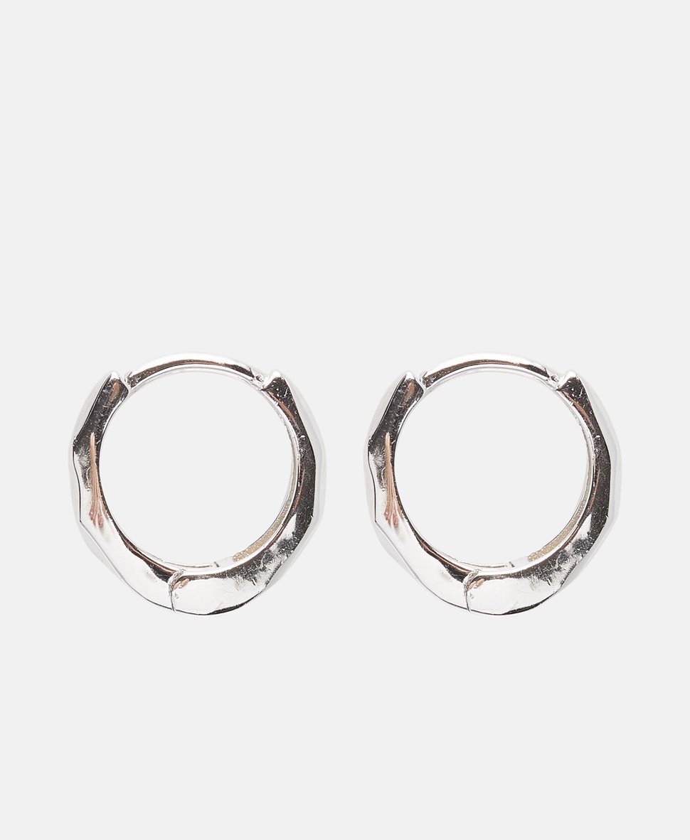 Lawrence Grey Jewelry Obručové náušnice Stříbrná 2