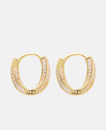 Lawrence Grey Jewelry Obručové náušnice Zlatá 2