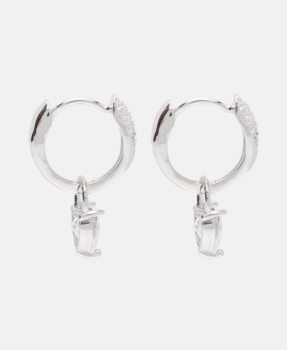 Lawrence Grey Jewelry Obručové náušnice Stříbrná 2