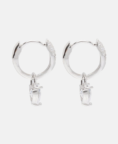 Lawrence Grey Jewelry Obručové náušnice Stříbrná 2