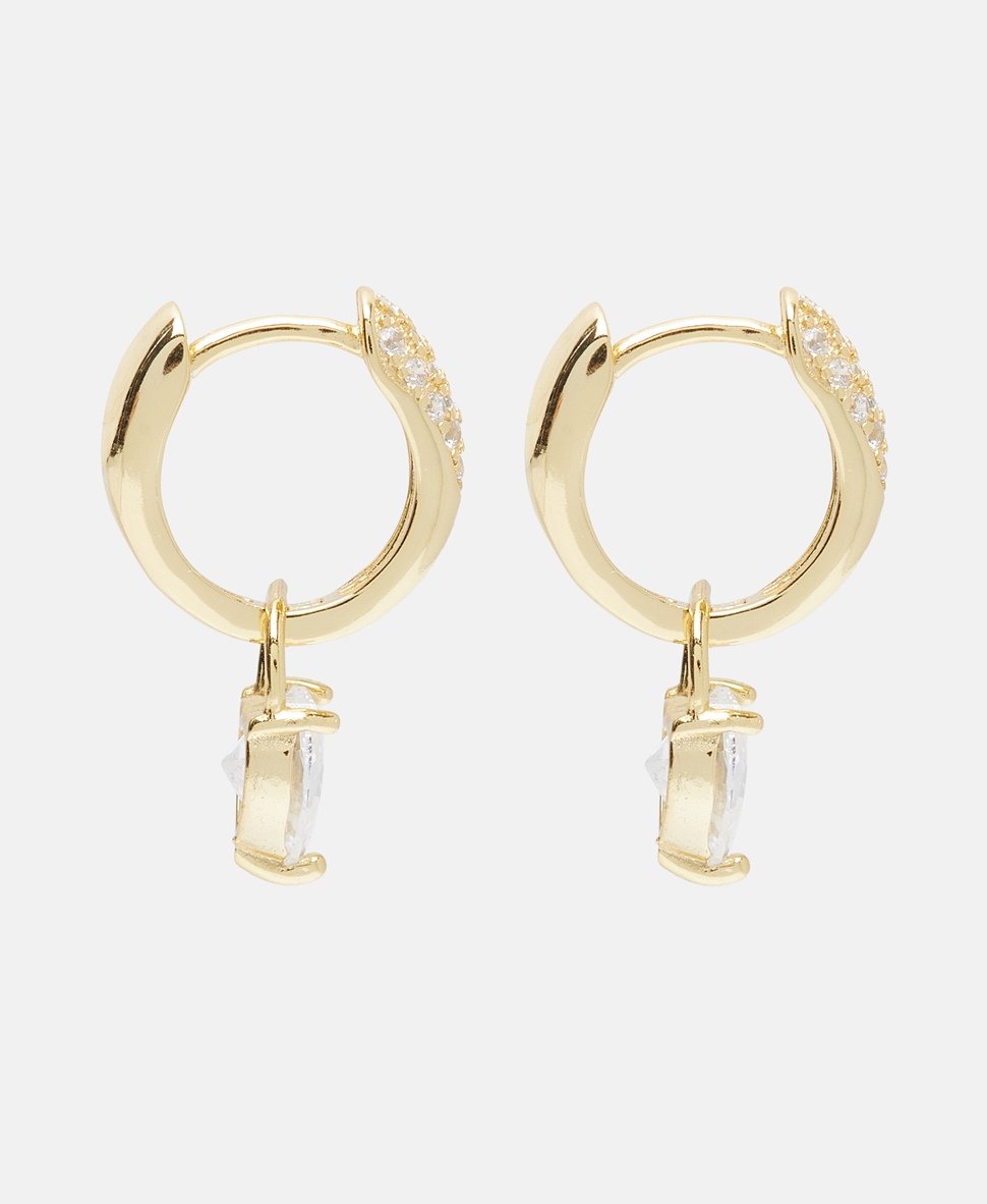 Lawrence Grey Jewelry Obručové náušnice Zlatá 2
