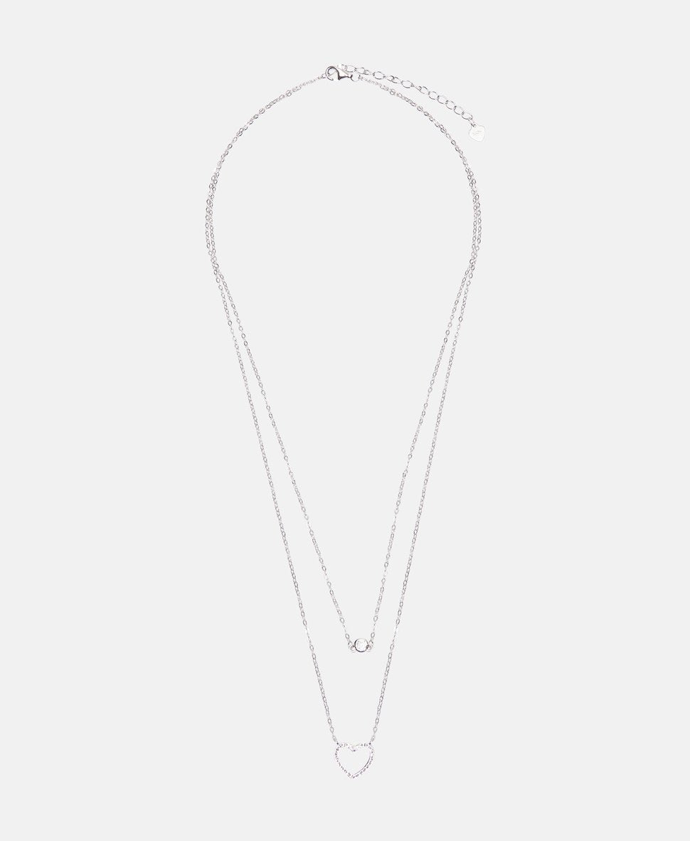 Lawrence Grey Jewelry řetízek s přívěskem Stříbrná 1