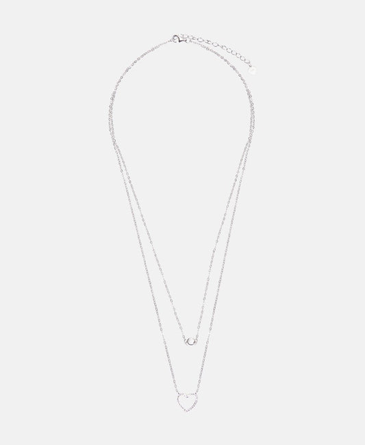 Lawrence Grey Jewelry řetízek s přívěskem Stříbrná 1