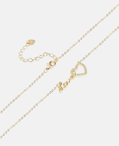 Lawrence Grey Jewelry řetízek s přívěskem Zlatá 2