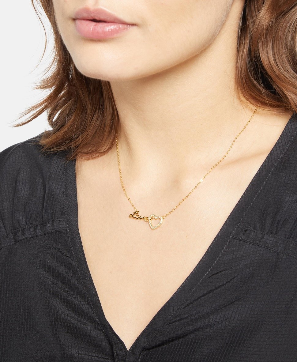 Lawrence Grey Jewelry řetízek s přívěskem Zlatá 3