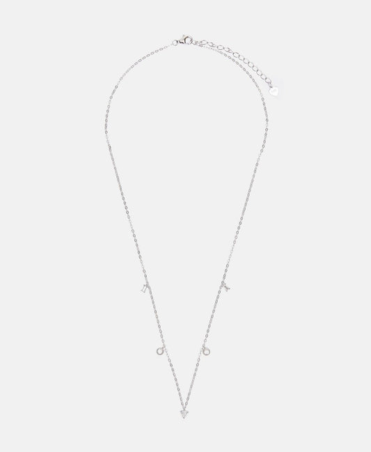 Lawrence Grey Jewelry řetízek s přívěskem Stříbrná 1