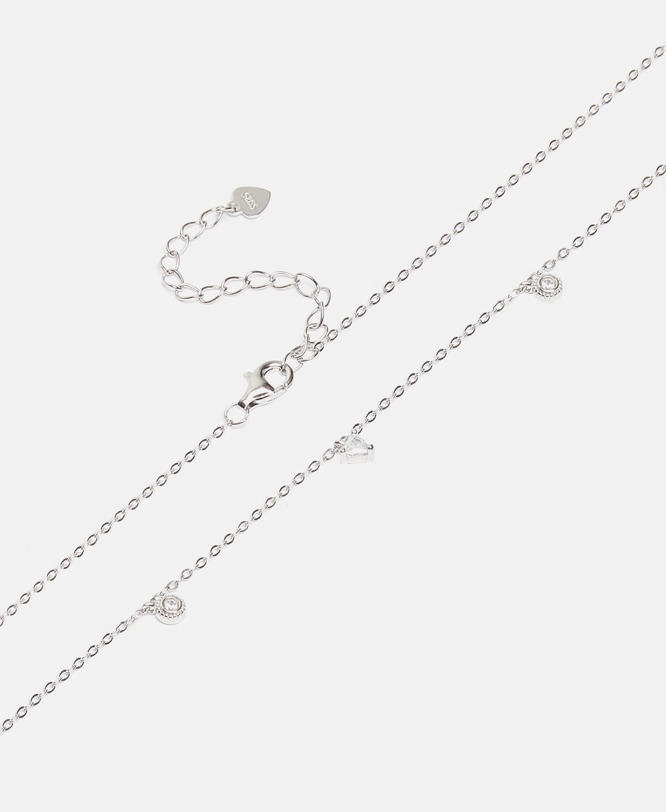 Lawrence Grey Jewelry řetízek s přívěskem Stříbrná 2