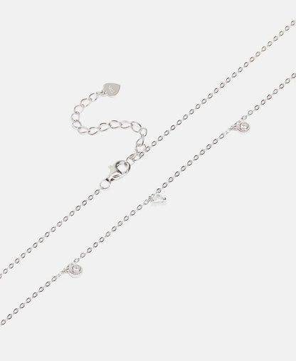 Lawrence Grey Jewelry řetízek s přívěskem Stříbrná 2