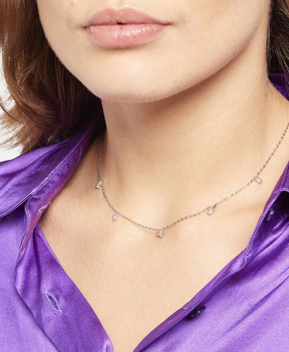 Lawrence Grey Jewelry řetízek s přívěskem Stříbrná 3