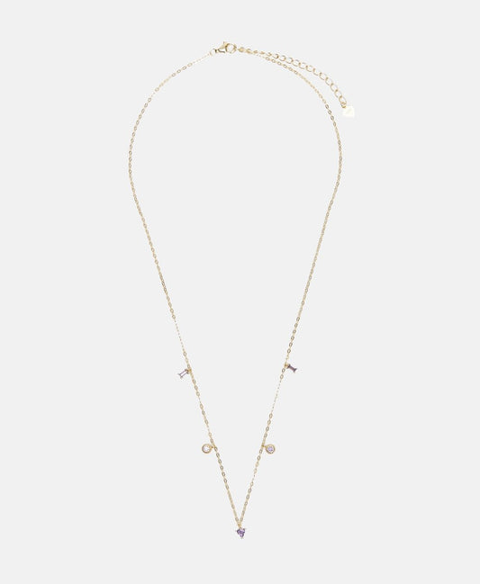 Lawrence Grey Jewelry řetízek s přívěskem Zlatá 1