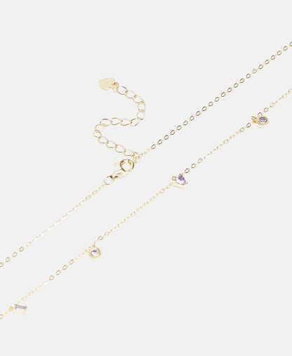 Lawrence Grey Jewelry řetízek s přívěskem Zlatá 2