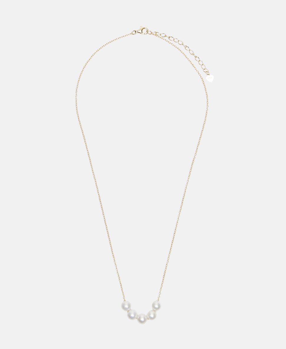 Lawrence Grey Jewelry náhrdelník s perlovým přívěskem Zlatá 1