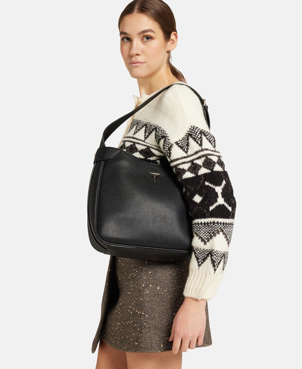 Guess kabelka přes rameno Černá 5