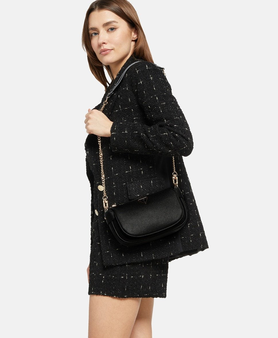 Guess kabelka přes rameno Černá 5