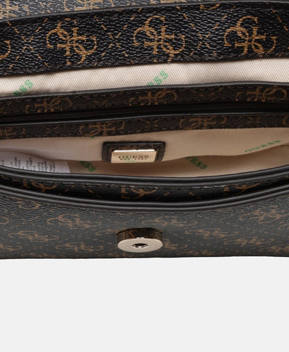 Guess taška messenger Hnědá 3