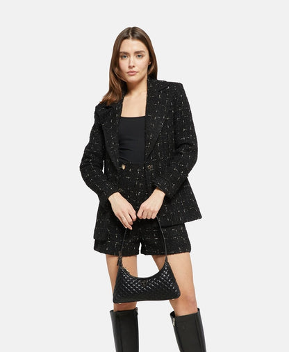 Guess kabelka přes rameno Černá 5