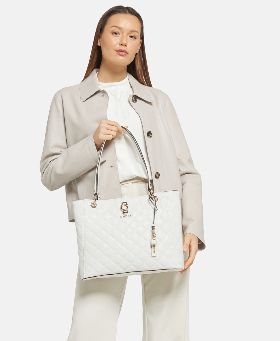 Guess kabelka tote Bílá 5