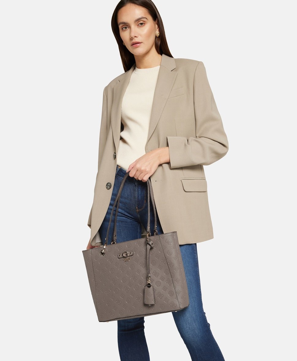 Guess kabelka tote Taupe 5