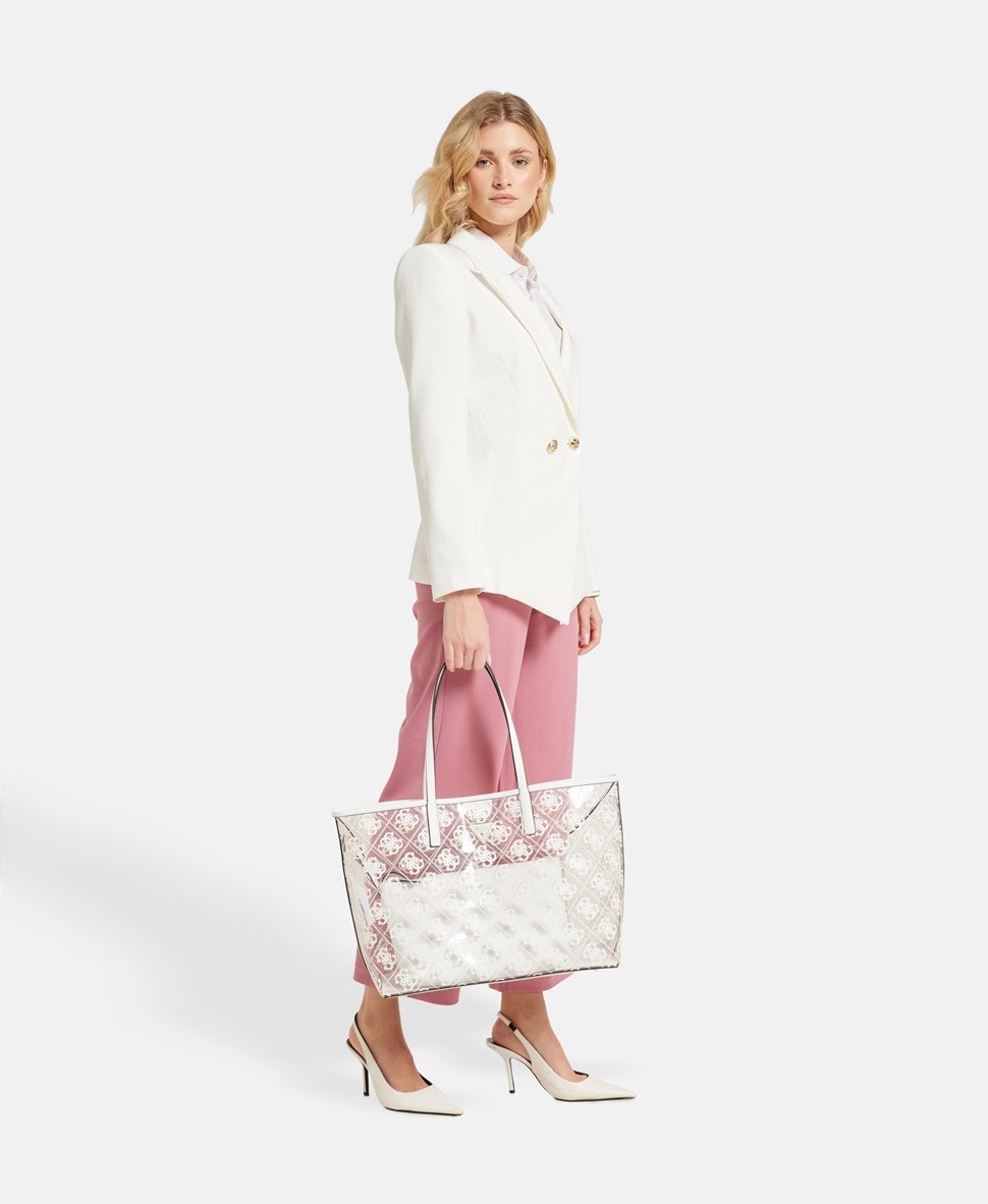 Guess kabelka tote Bílá 5