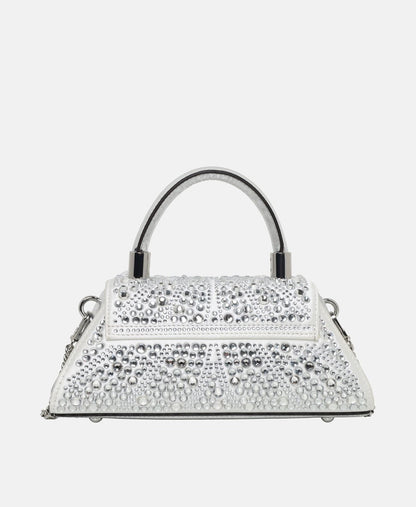 Guess kabelka Stříbrná 4