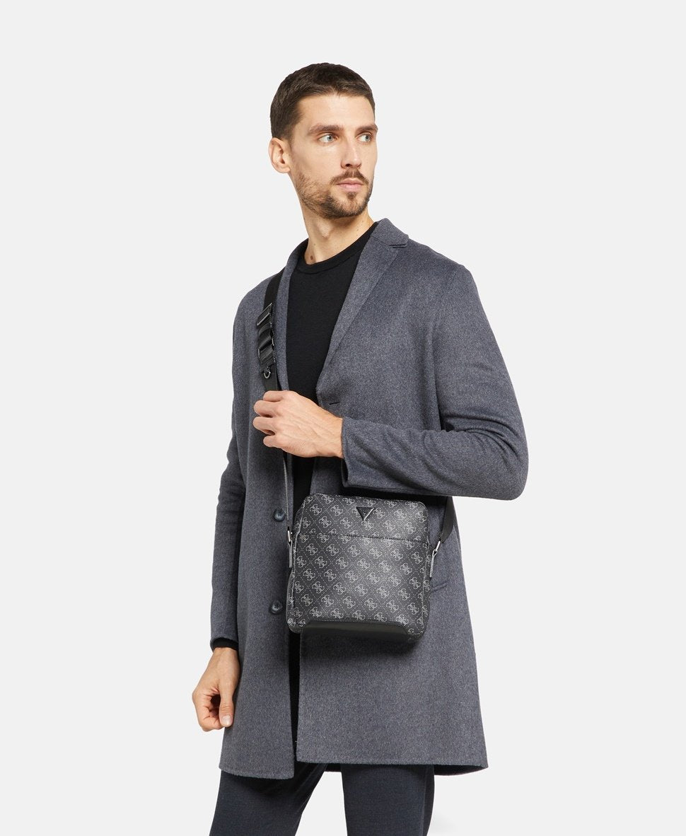 Guess kabelka přes rameno Černá 5